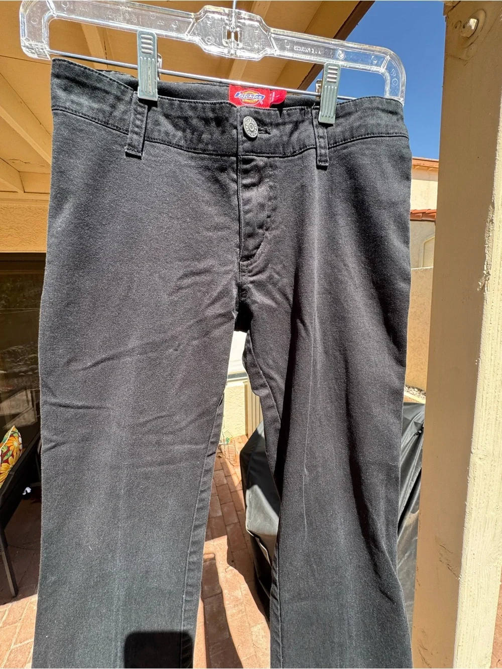 Dickies Black Junior Jeans Size 1  Red Logo Patch